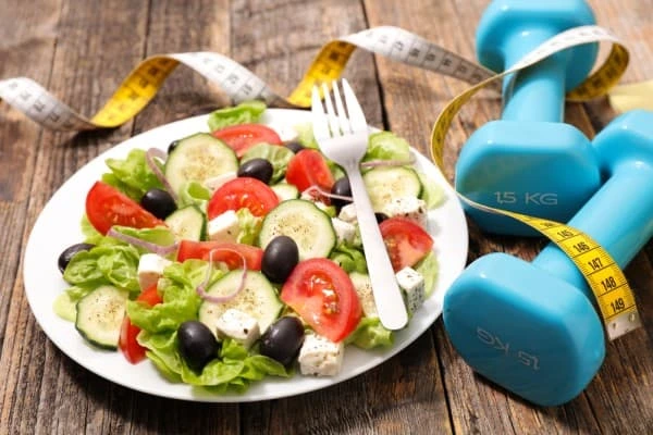 Example of good diet and exercise Hitchin
