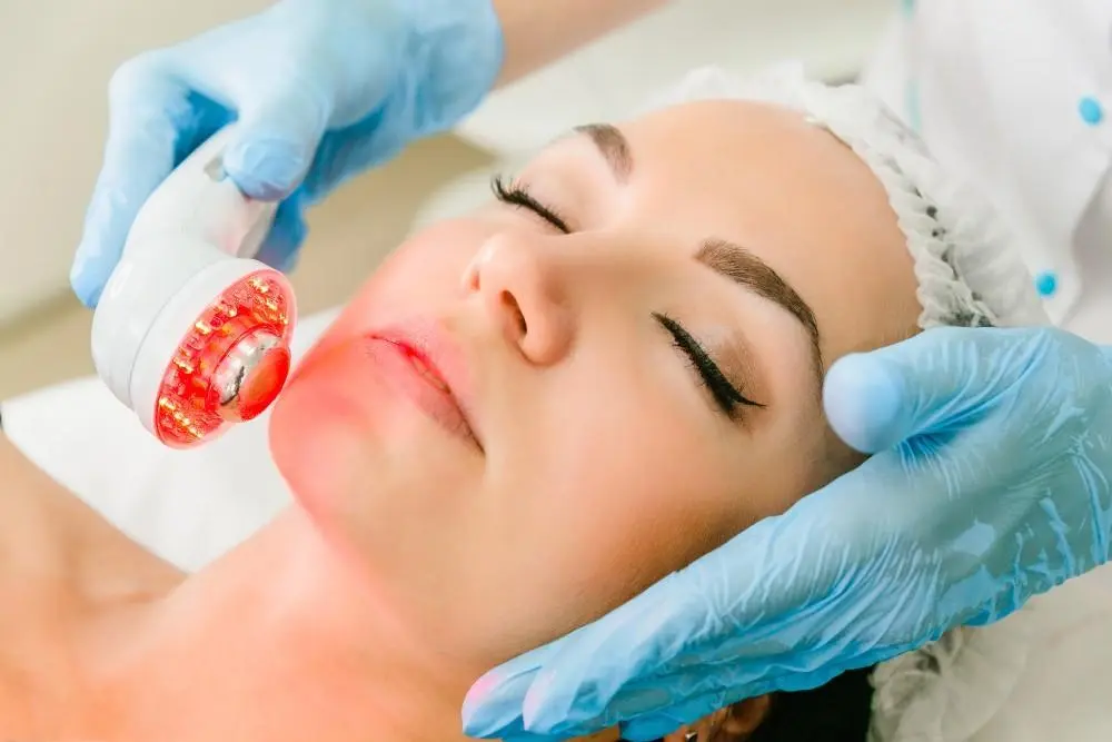 woman having non-surgical Morph8 treatment Hitchin