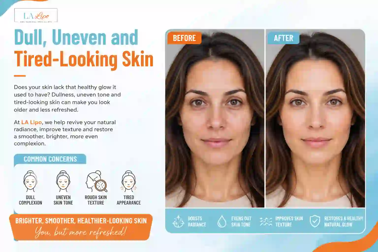 Sign #5: Dull, Uneven and Tired-Looking Skin Hitchin